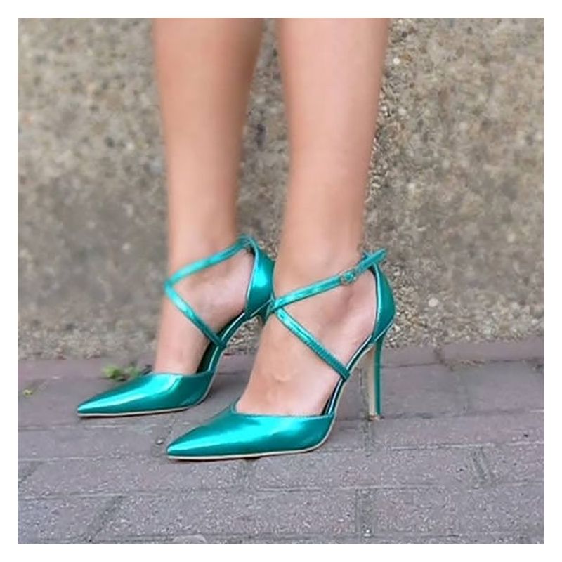 Cipele s remenčićima zelene Cijena