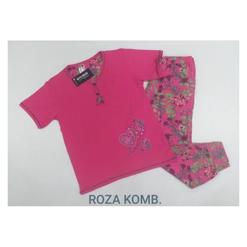 Ženska pidžama Baray roza Cijena