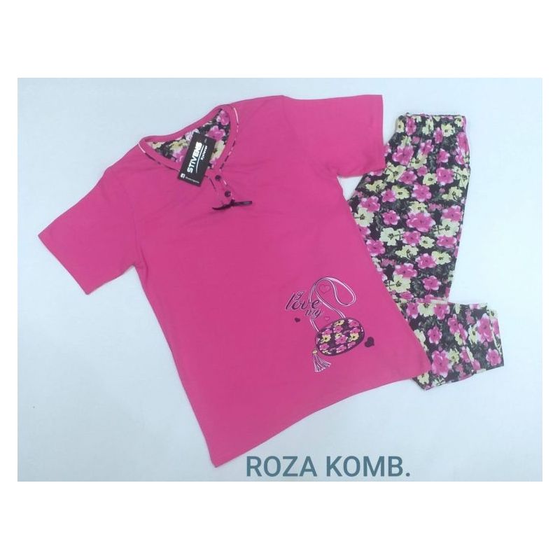 Ženska pidžama Baray roza Cijena