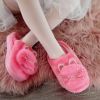 Tople papuče za djevojčice mace pink