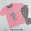 Ženska pidžama Baray rozo smeđa